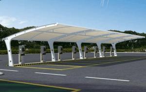 石林膜结构停车棚