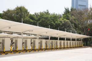 石林膜结构停车棚