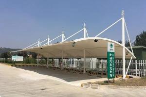 石林膜结构停车棚